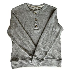 Sol Angeles Henley wool blend men’s soft lightweight sweater | size medium